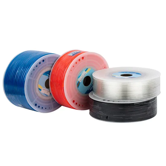 Polyurethane Hose PU Tube Tubing 3 4 6 8 10 12 14 16mm Blue White Black Red Orange Clear Transparent PU Hose Pneumatic Hose